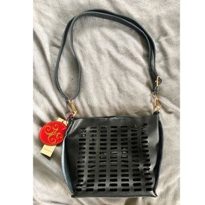 Vieta Fashion Black Fashion Purse, BNWT